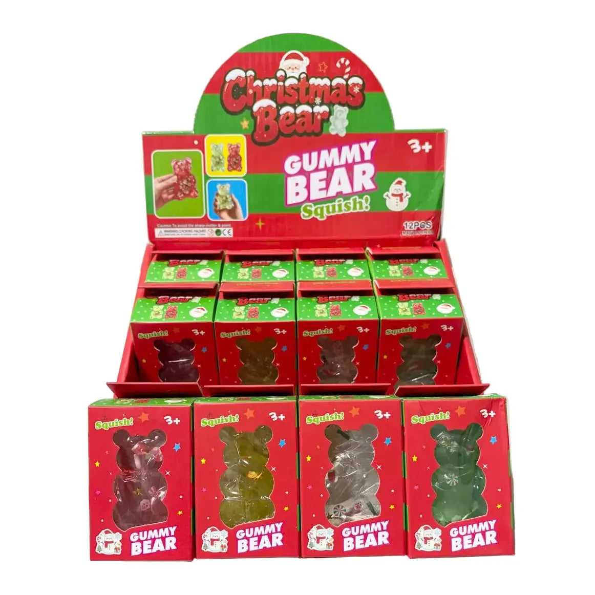 Christmas Bear Squish