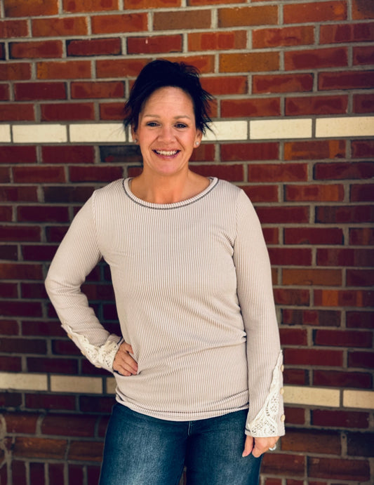 Oatmeal Crochet Cozy Top