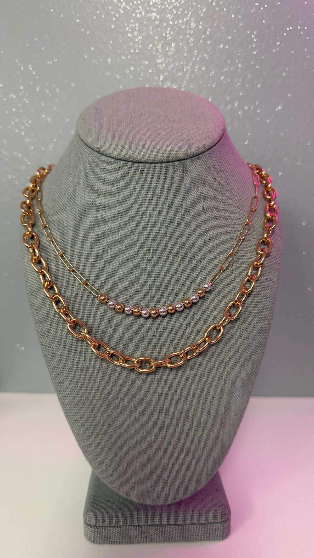 Golden Girl Layered Necklace