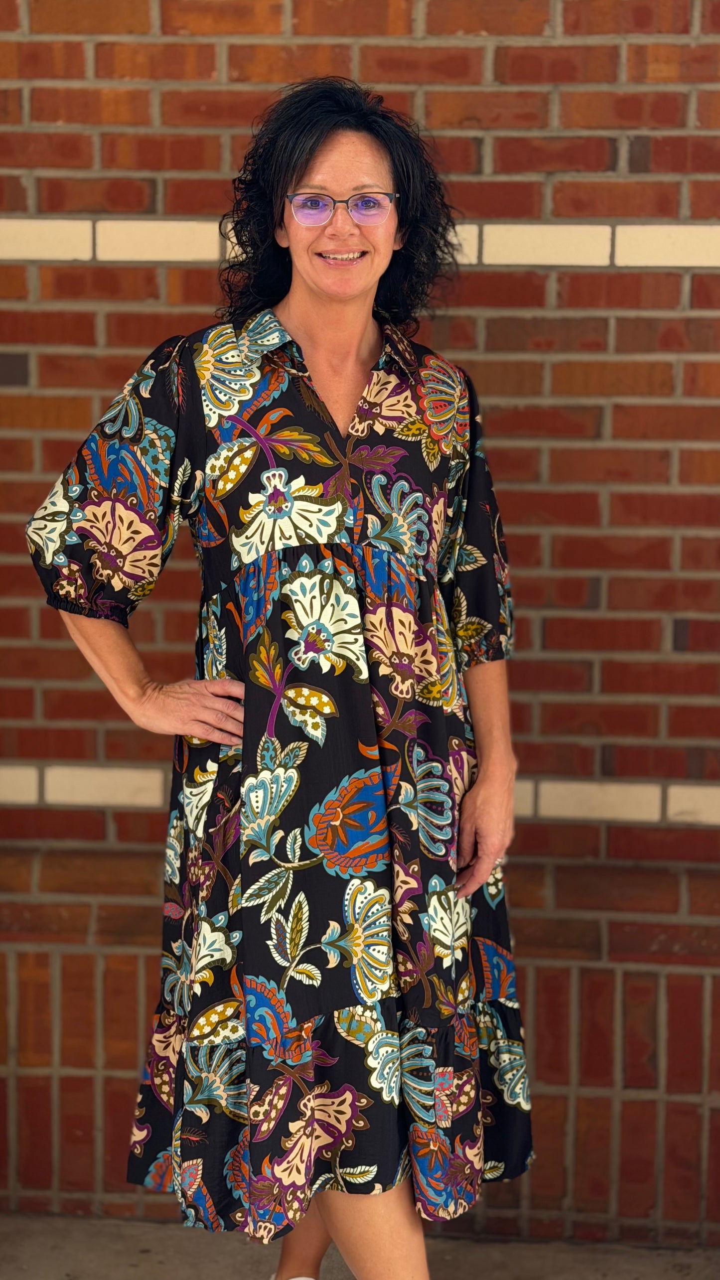 Blackberry Harvest Maxi Dress