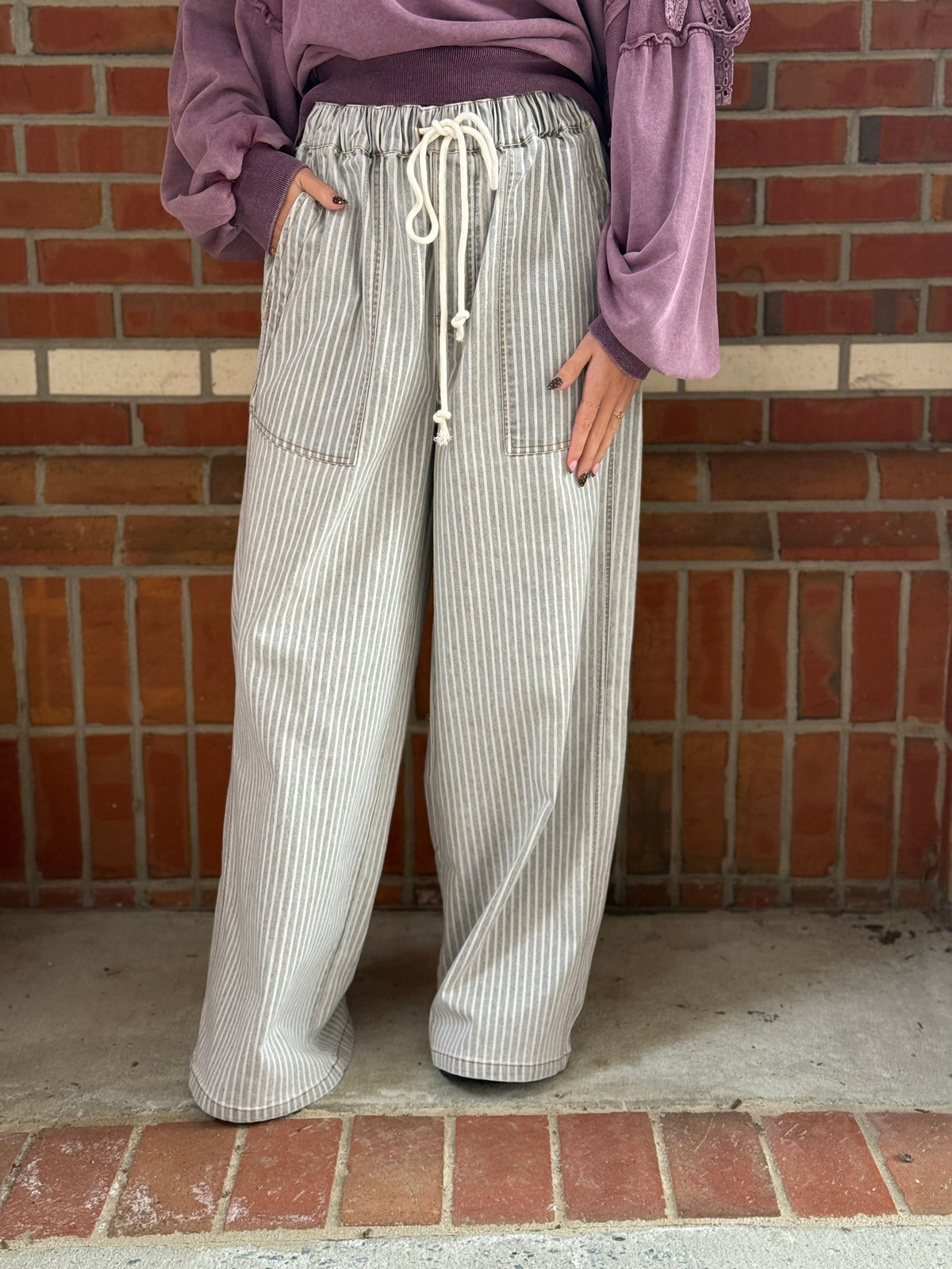 Walk The Line Pull-On Pants