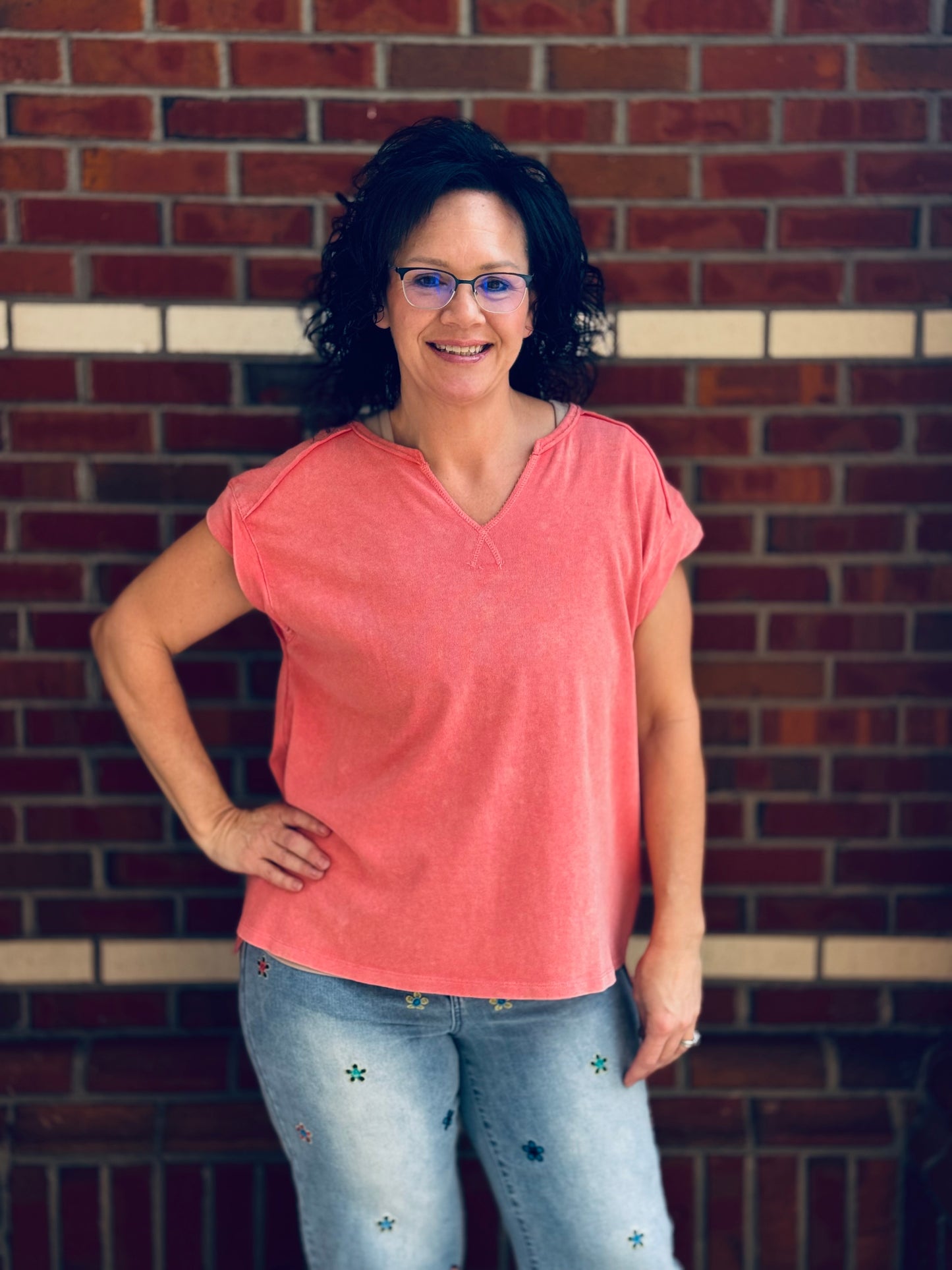 Coral Crush Top