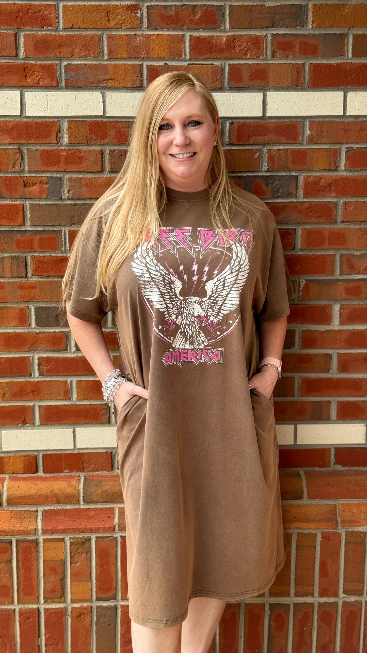 Freebird T-Shirt Dress