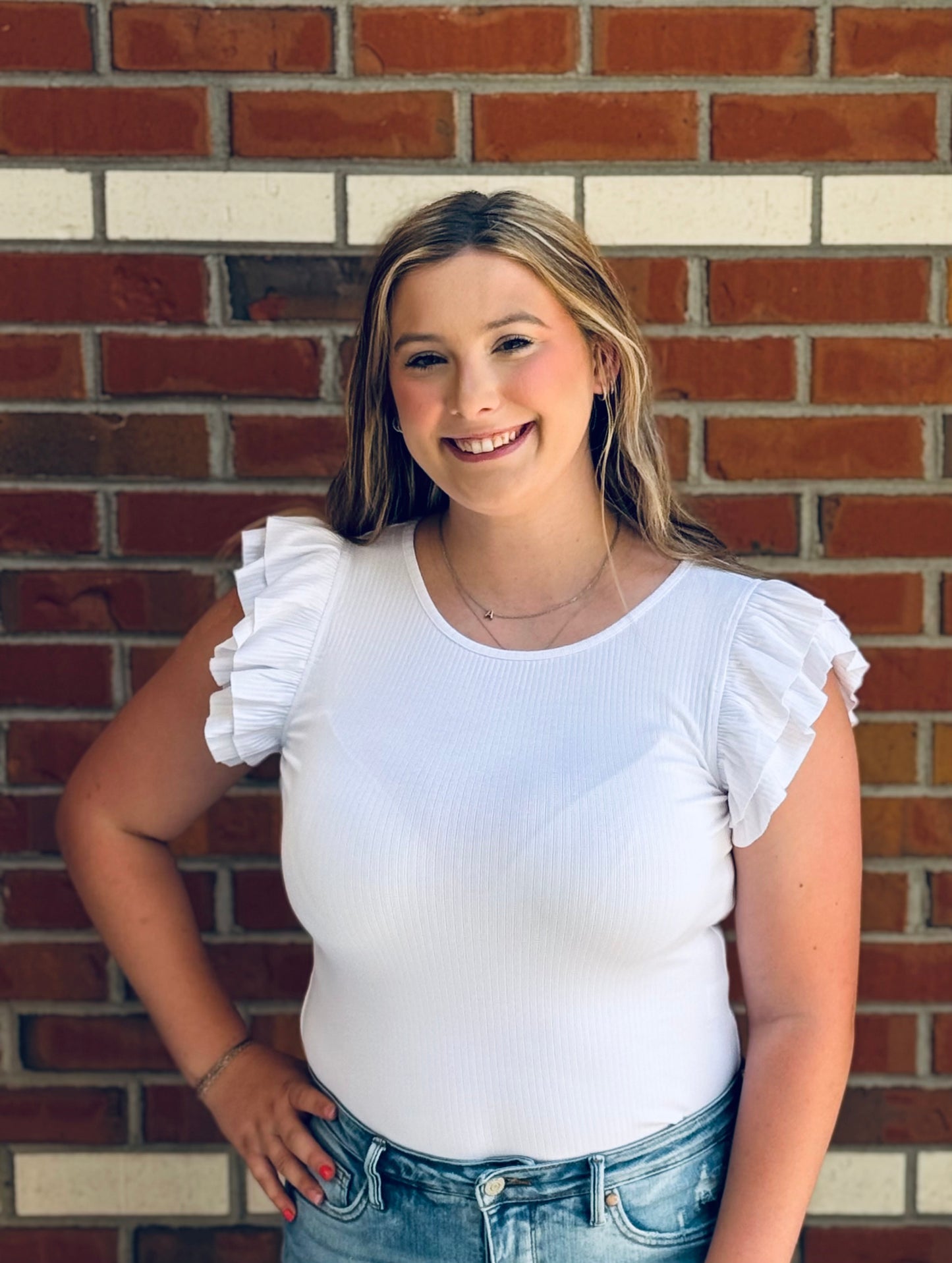 Ruffle Me Fabulous Bodysuit