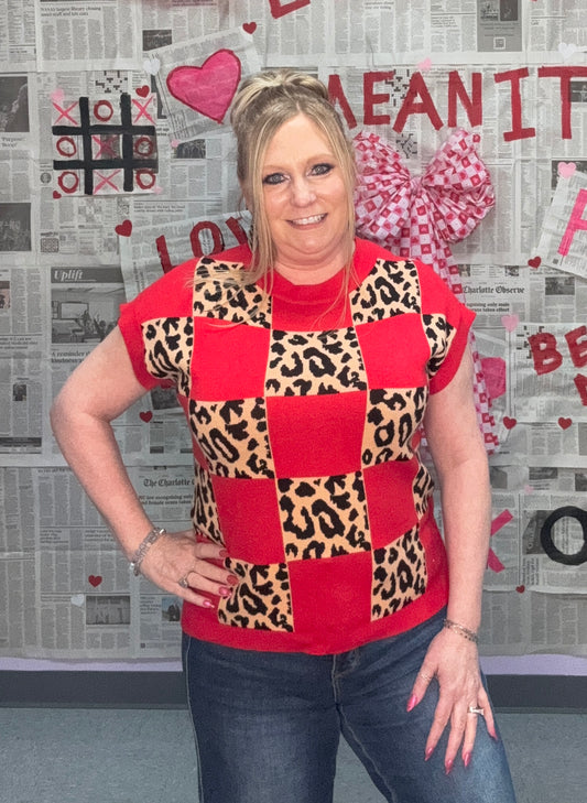 Red Hot Wild Thing Sweater