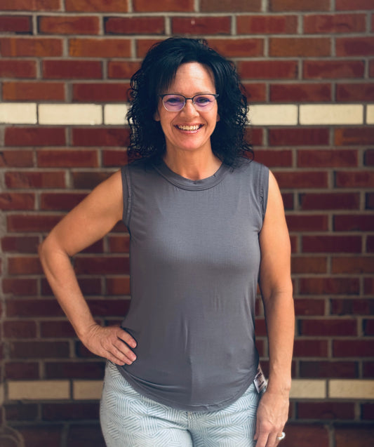 Charcoal Crush Top
