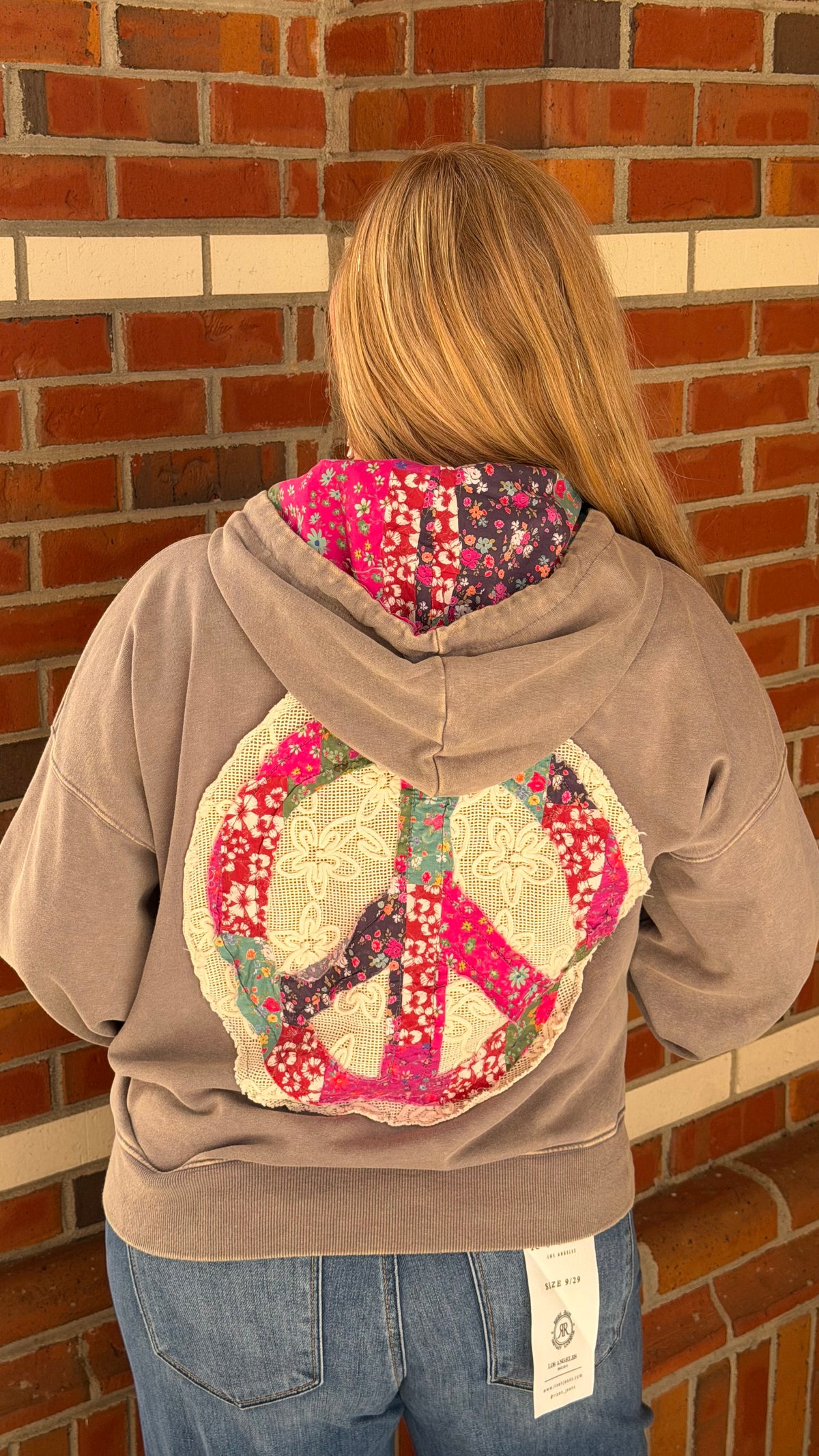 A Little Hippie Happy Hoodie