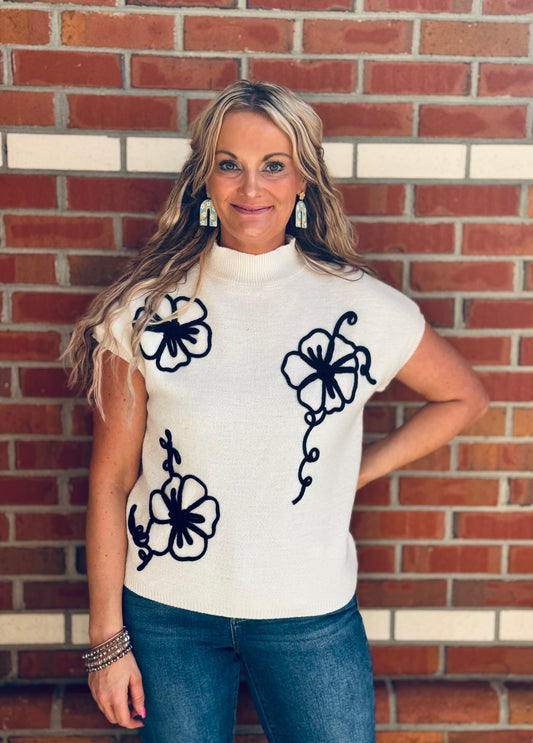 Floral Fixation Sweater