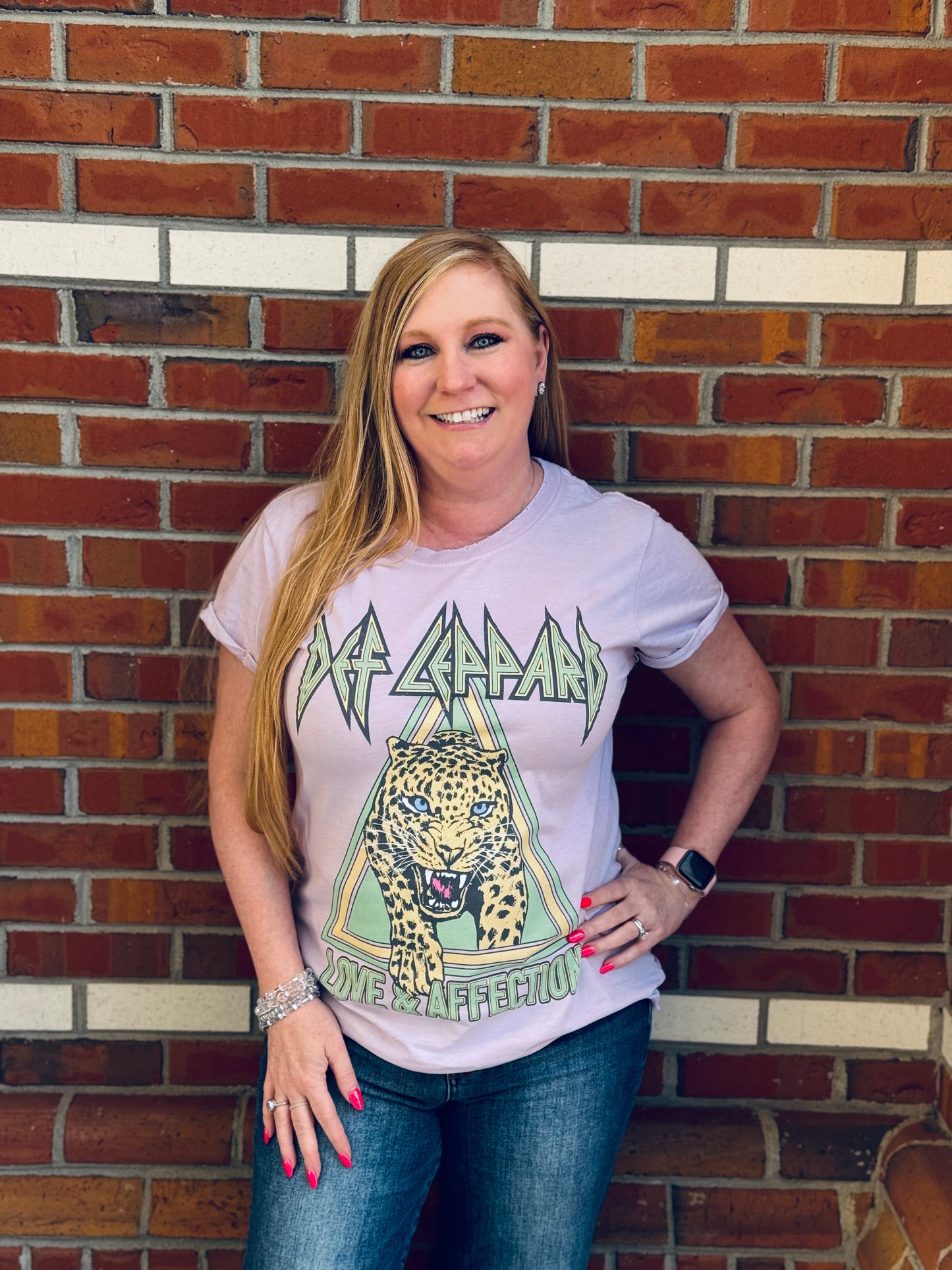 Def Leppard Love & Affection Recycled Karma Graphic Tee