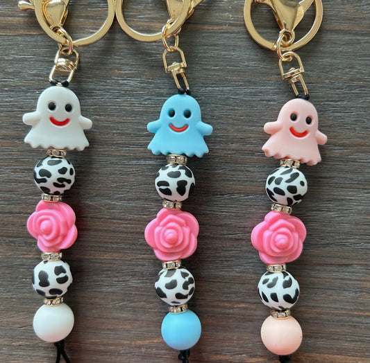 Cute Ghost Keychain