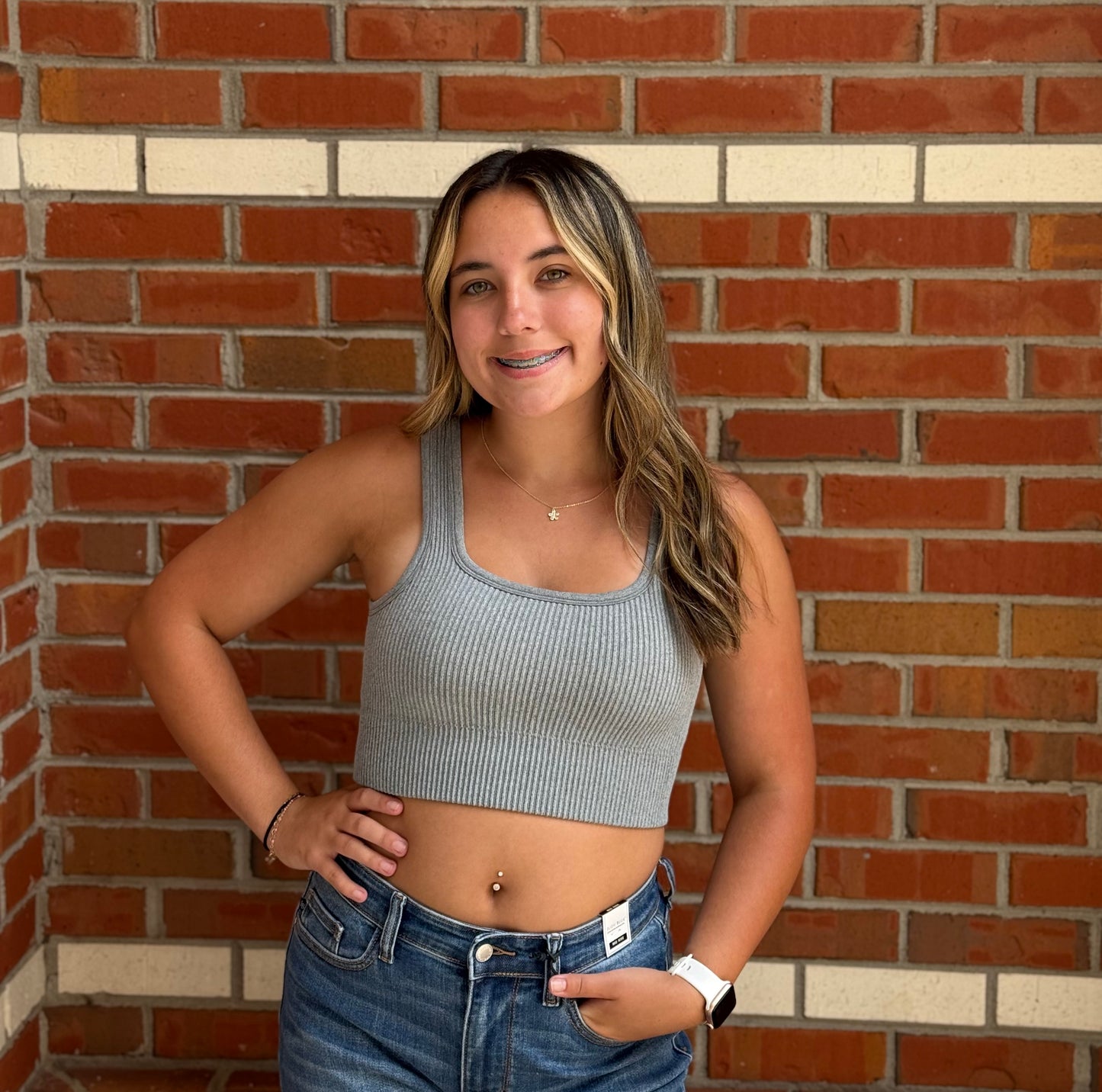 Bare Necessities Padded Crop Top