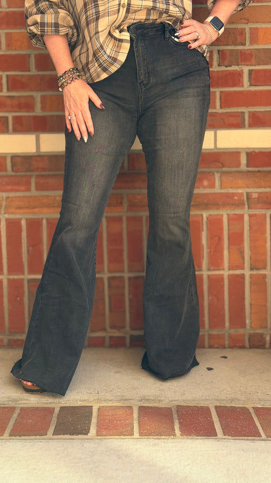 Back In Black Hi Rise Super Flares