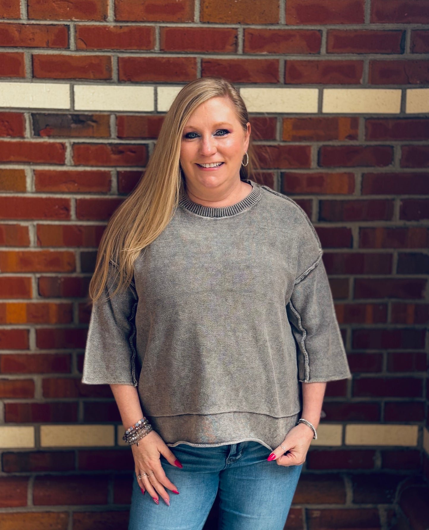 Easy Like Sunday Knit Sweater