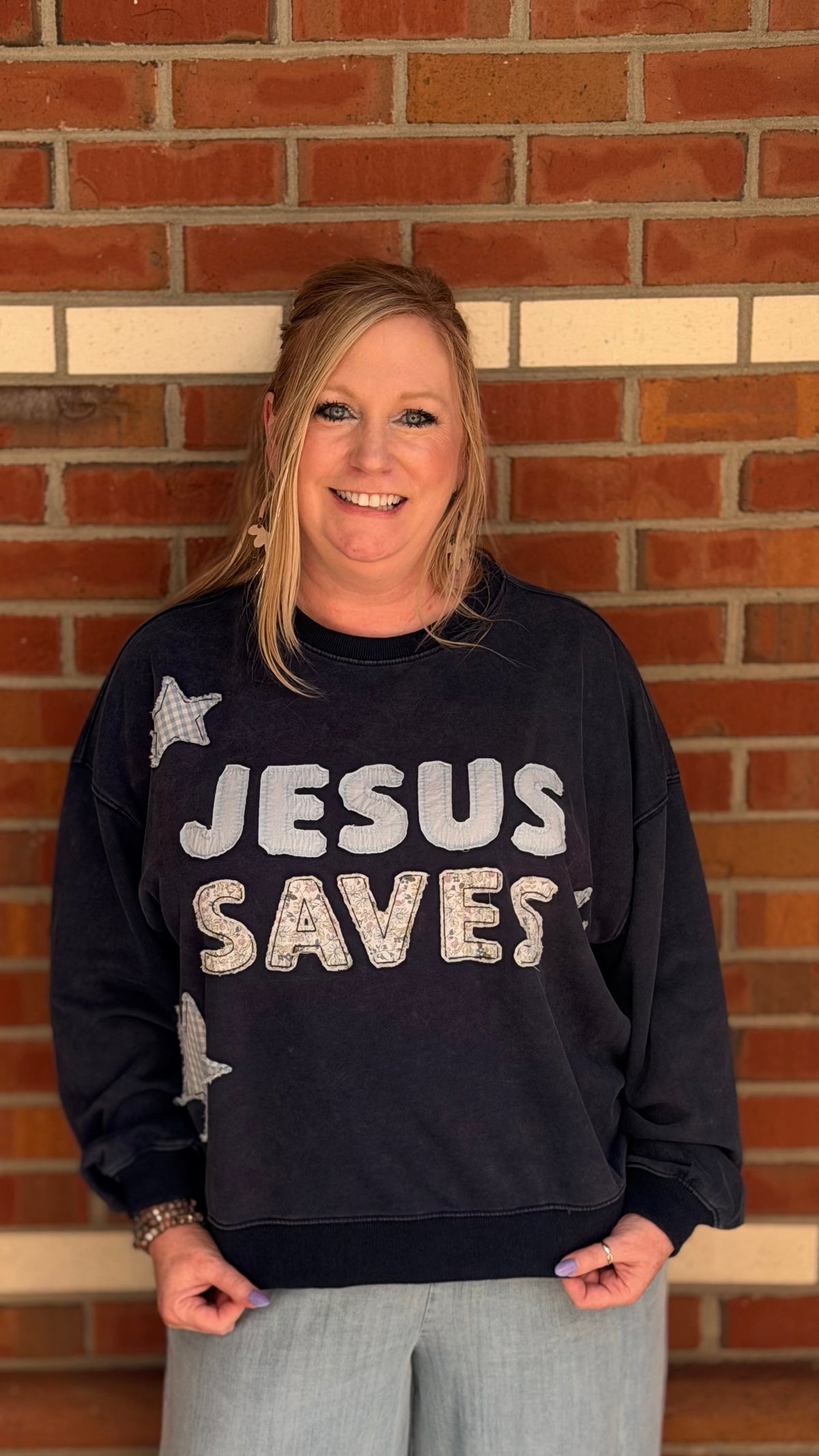 Saved & Stylish Oversized Sweatshirt