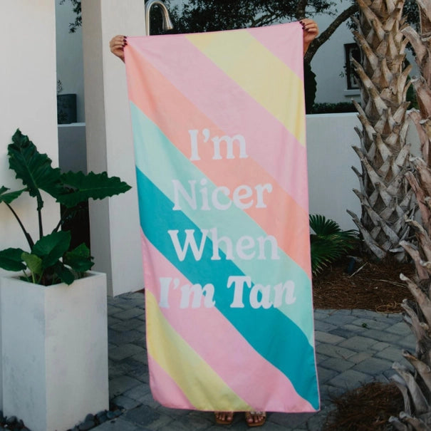Sun Kissed & Sand Free Quick Dry Beach Towel