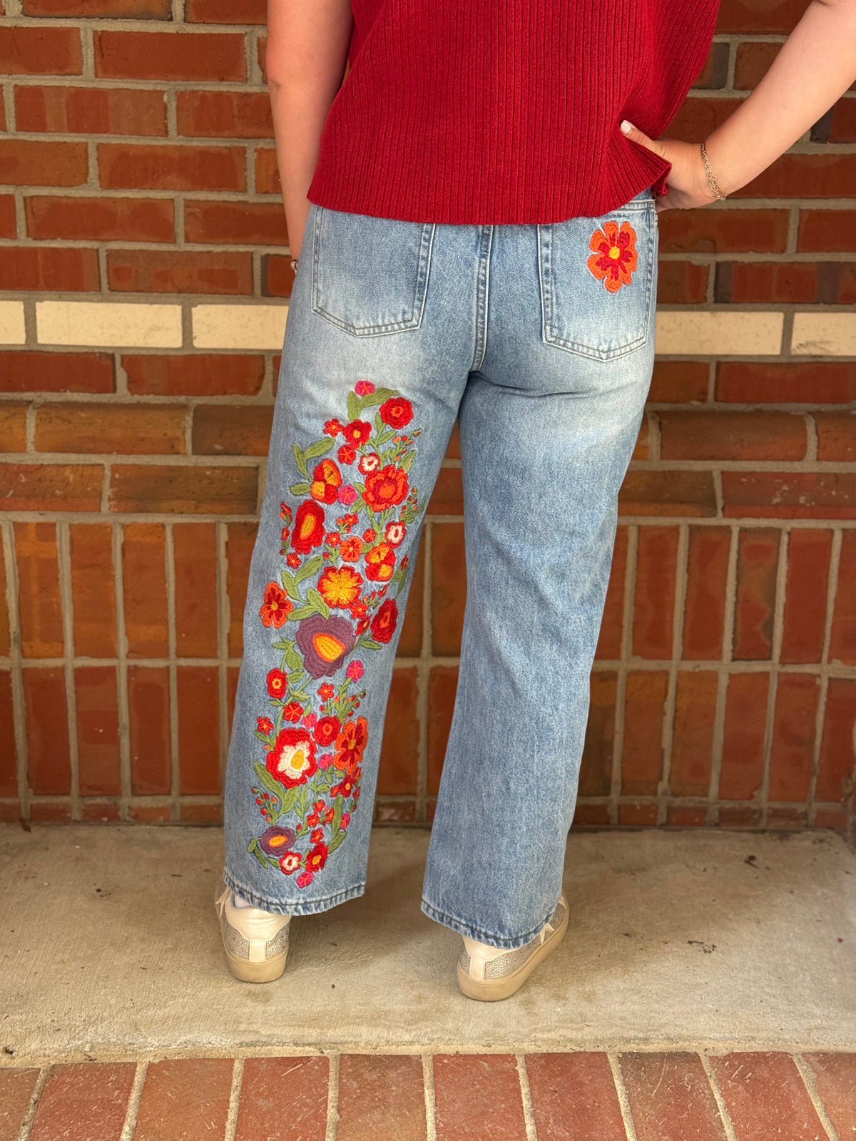 Wildflowers Jeans by Oli N Hali