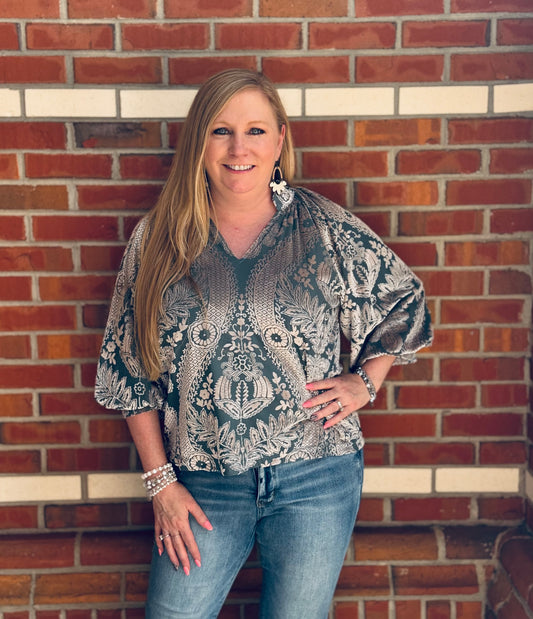Silver Sage Glow Top