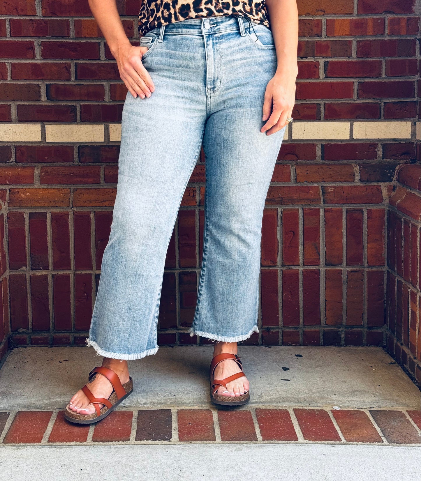 Kickstart My Heart Judy Blue Mid-rise Kick Flare