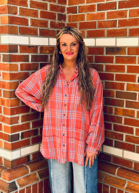 Falling For You Flannel