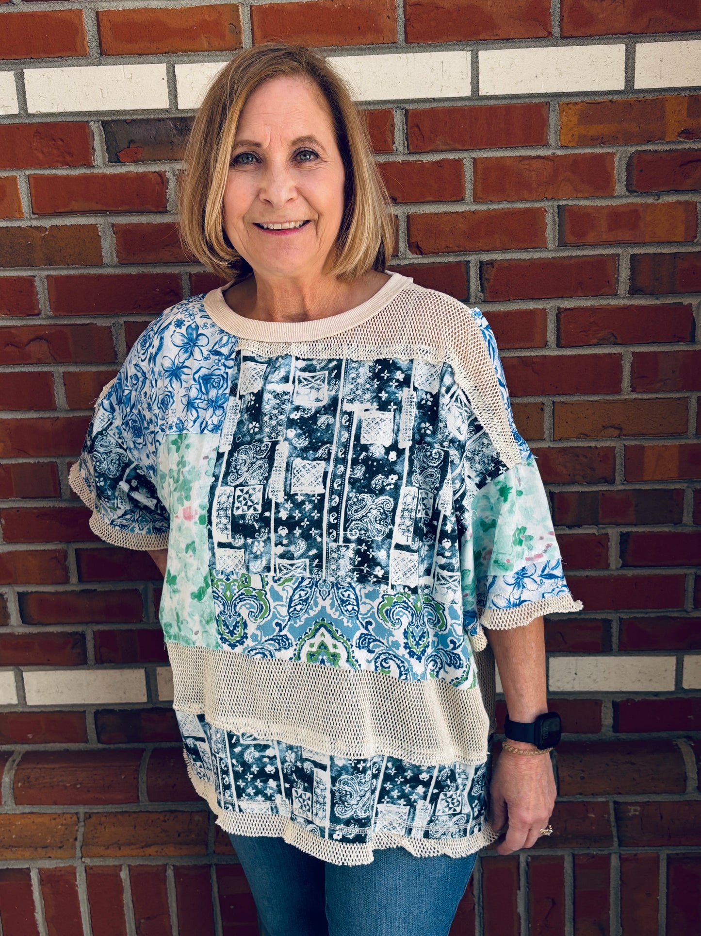 Patchwork Paradise Top