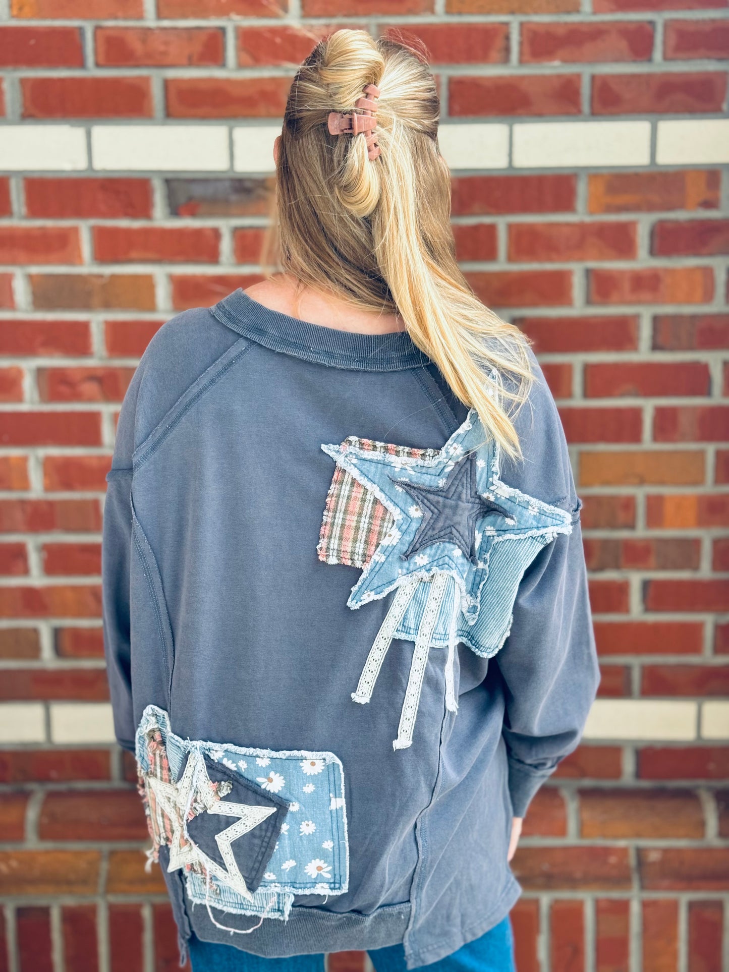 Patchwork Rebel Pullover