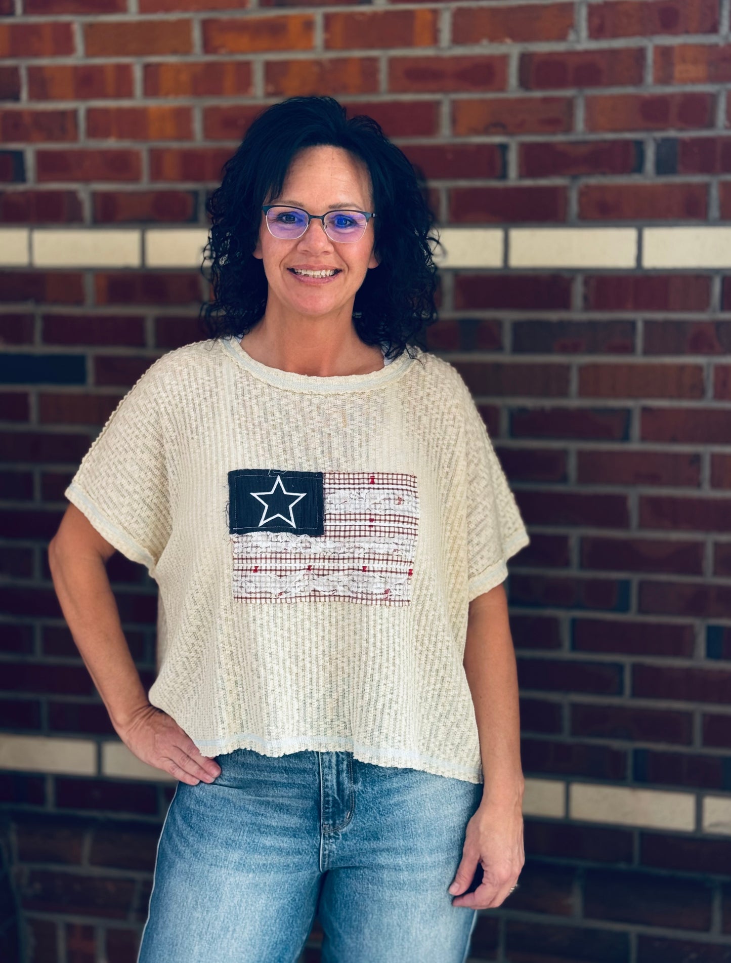 Sweet Lady of Liberty Top