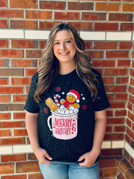 Merry & Bright Graphic Tee