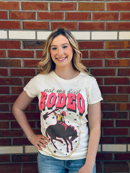 Not My First Rodeo Recycled Karma Graphic Tee