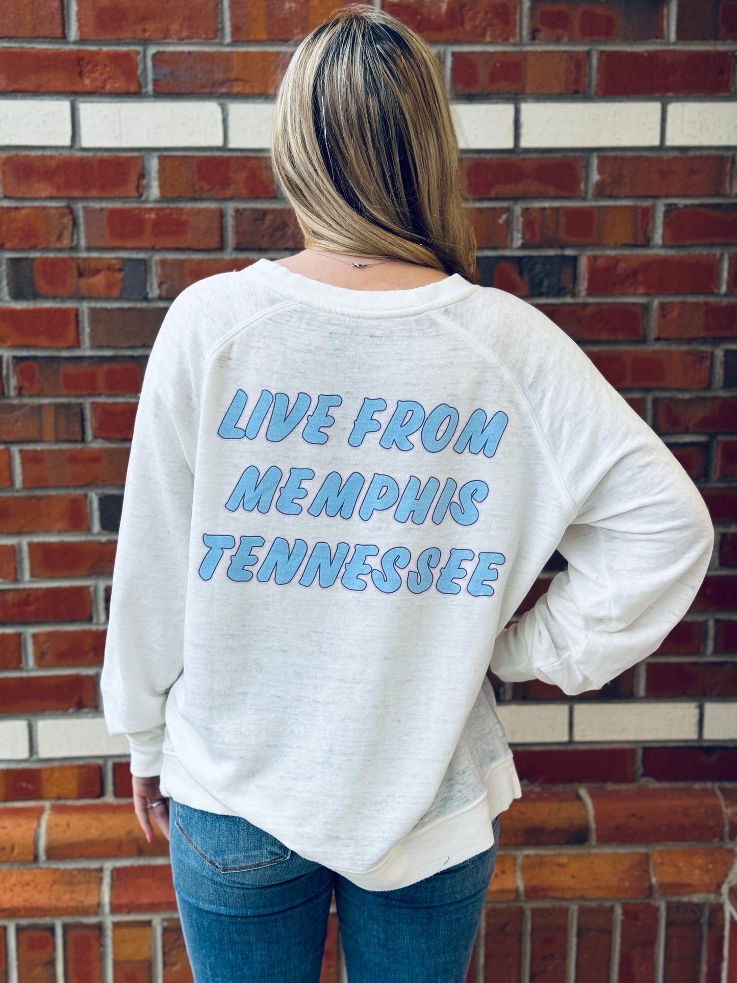 Sun Records Elvis Pressley Memphis Sweatshirt