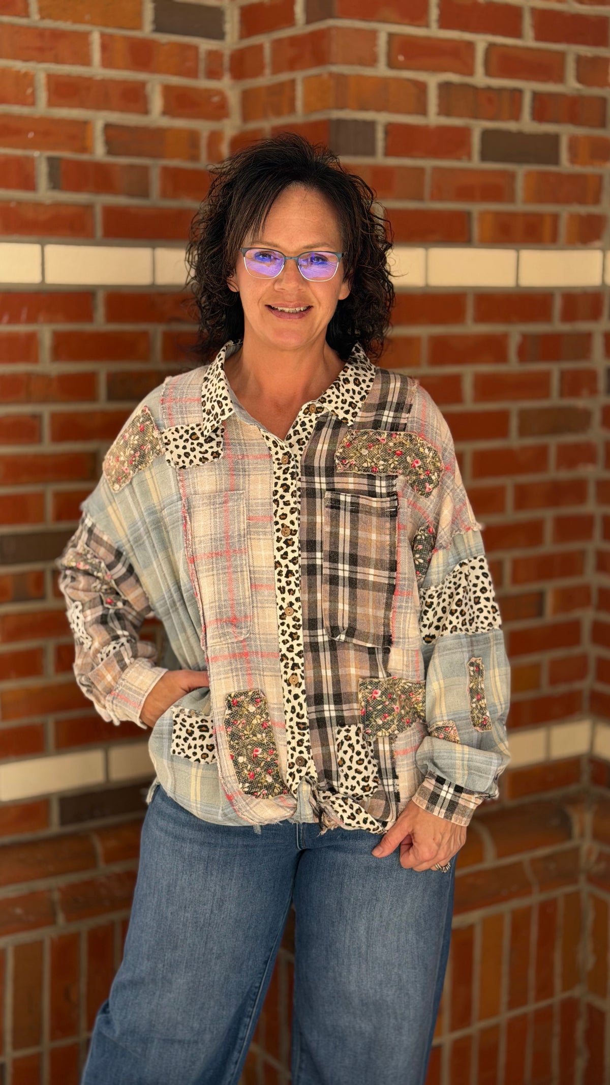 Pretty Untamed Button Down