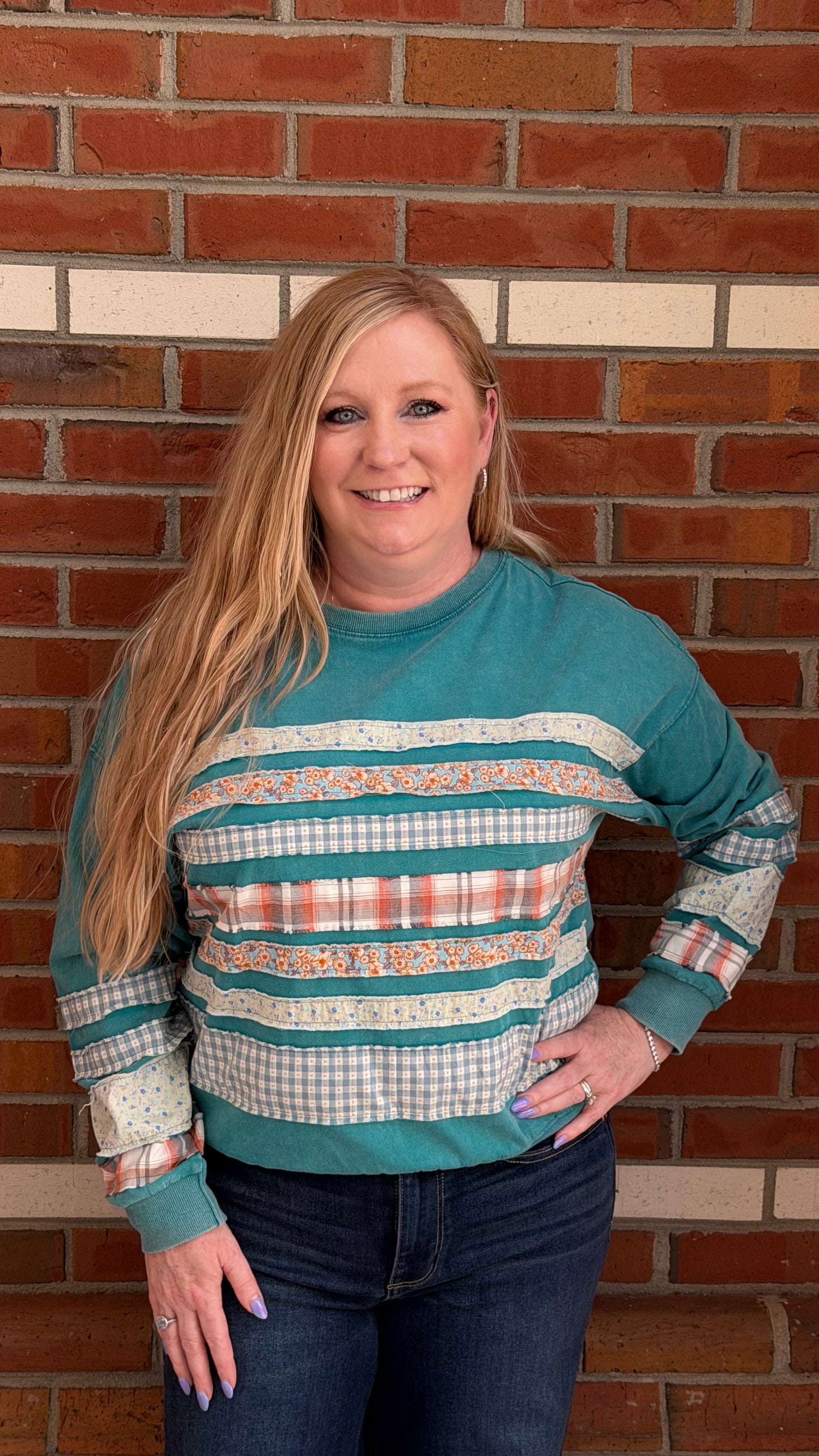 Garden Stripe Top