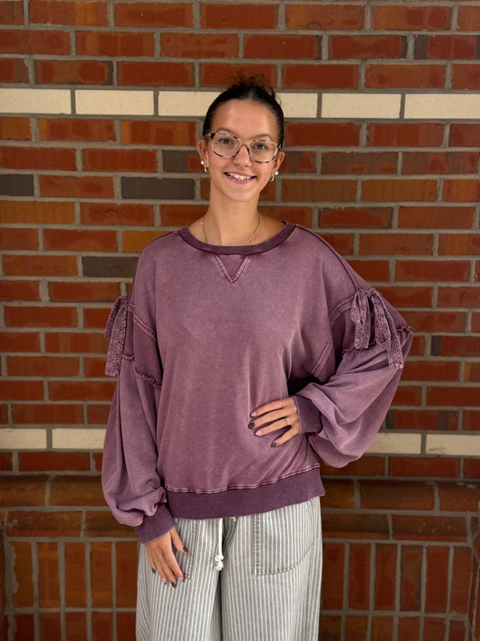 Plum Perfect Sweatshirt