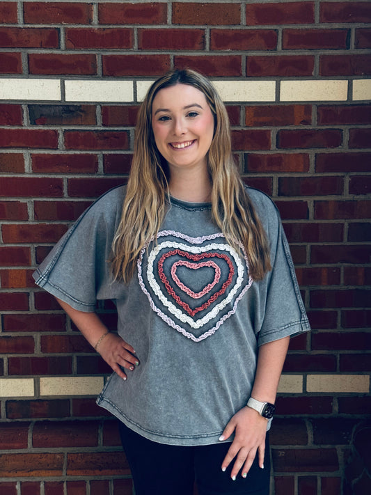 Smoky Sweetheart Top