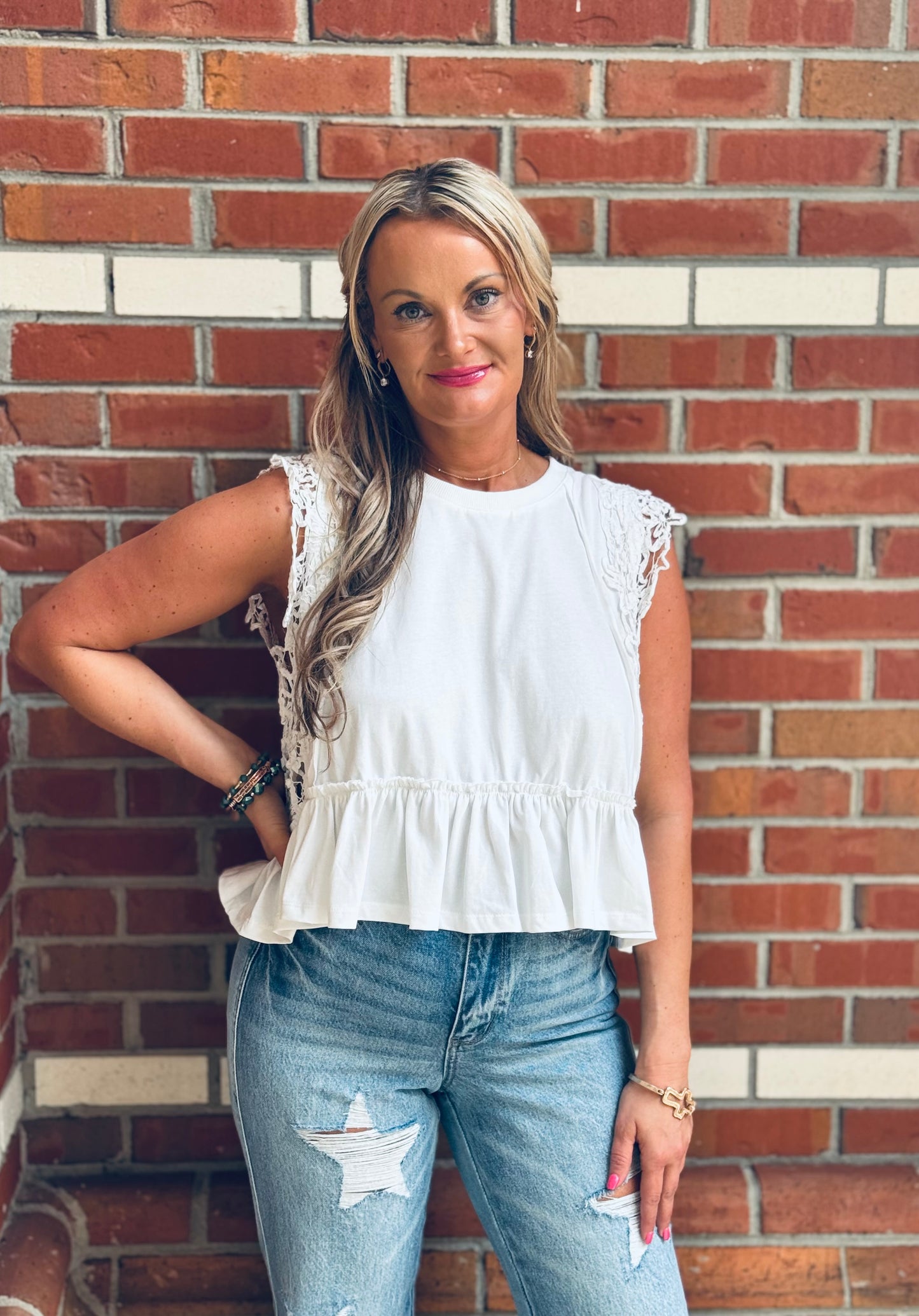 Lace Whisper Top
