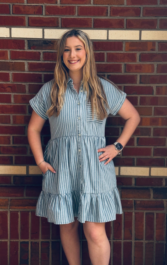 Blue Jean Belle Dress