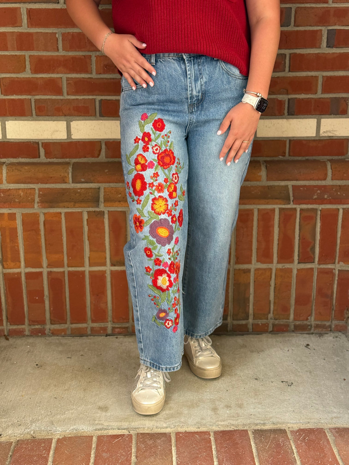 Wildflowers Jeans by Oli N Hali