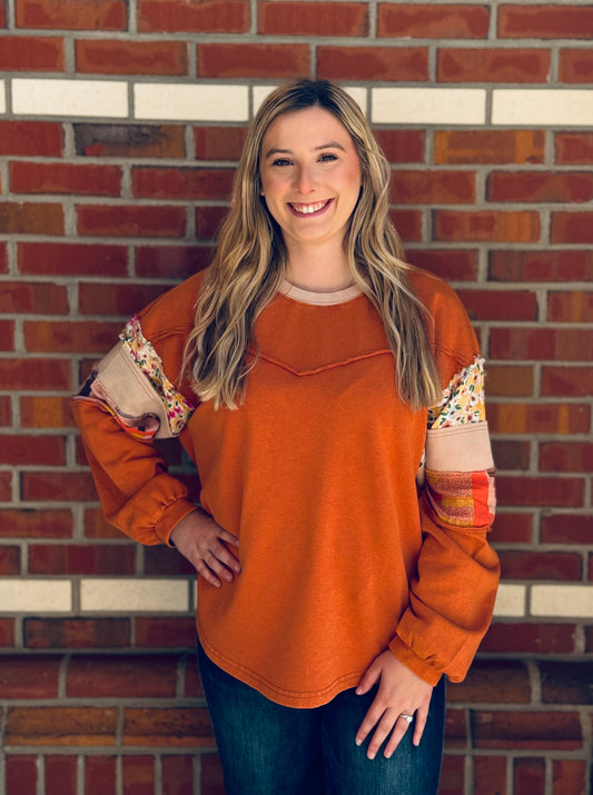 Fall Vibes Top by Easel