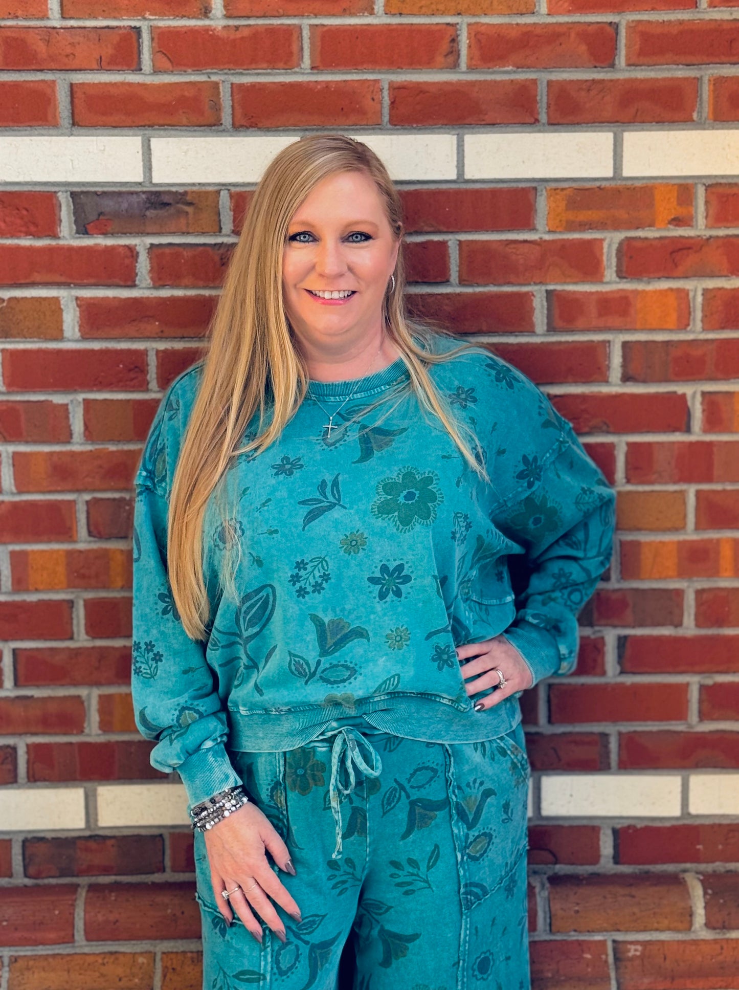 Teal Temptation Comfy Pants