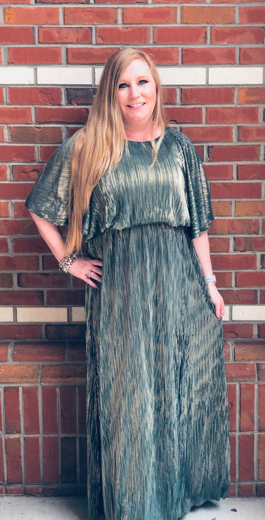 Tis The Season To Shine Maxi Dress