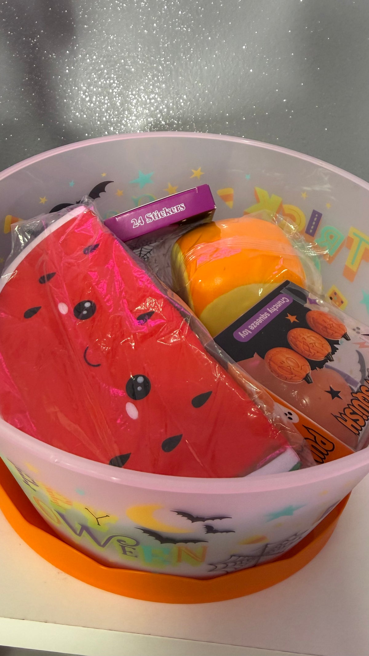 Fa-BOO-lous Mystery Squishy Basket