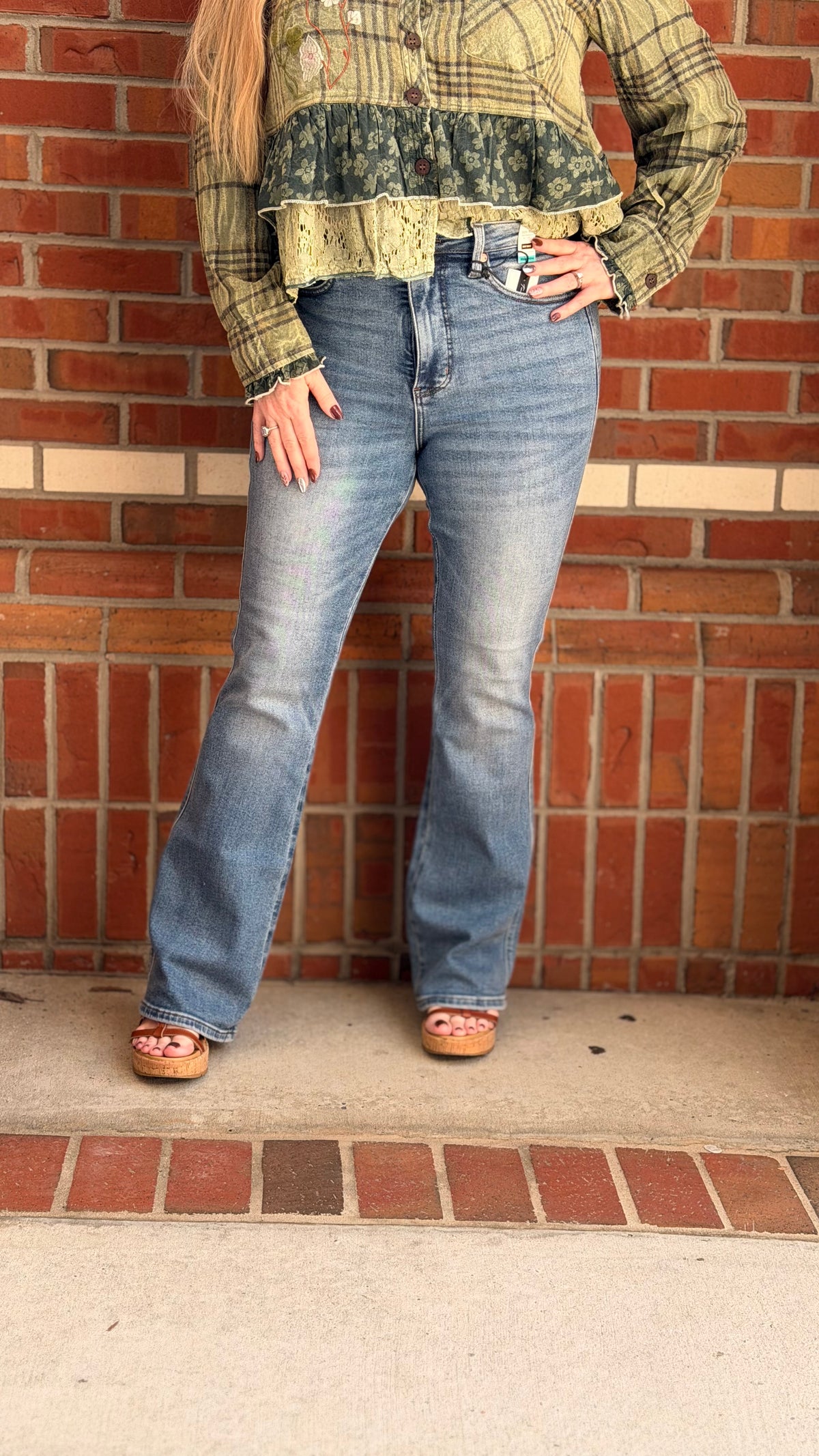 She's Country Tummy Control Bootcut Jeans