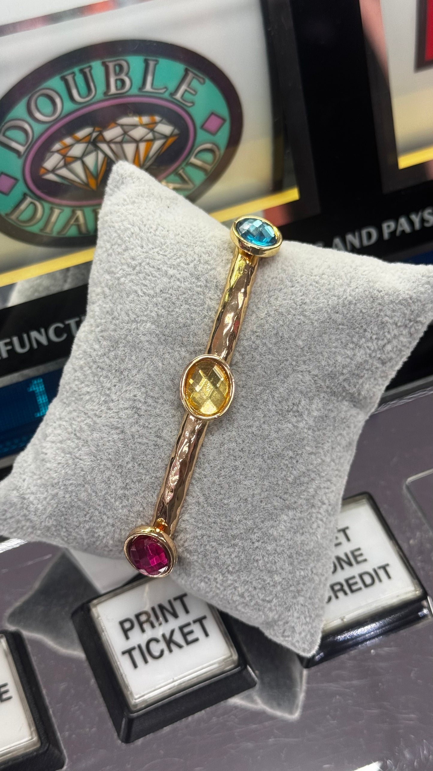 Golden Glow Stretch Bracelet