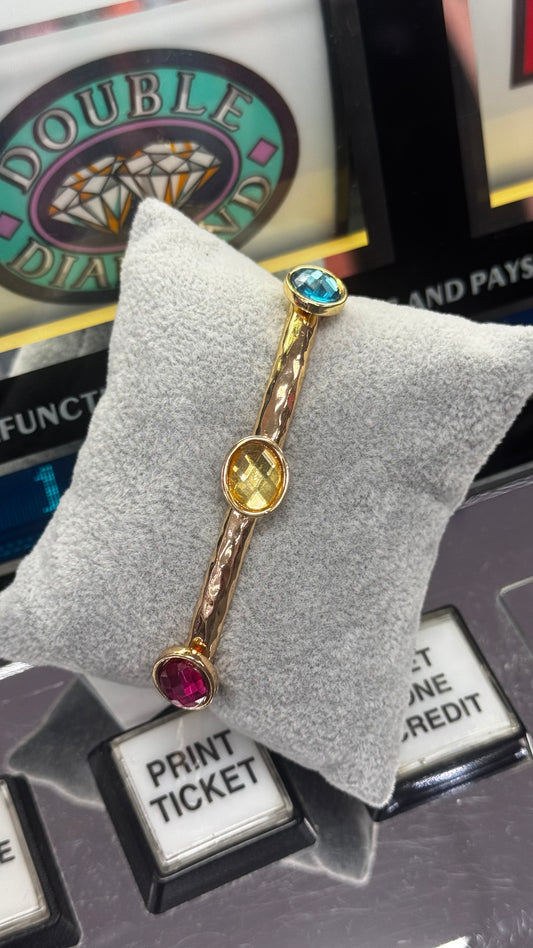 Golden Glow Stretch Bracelet