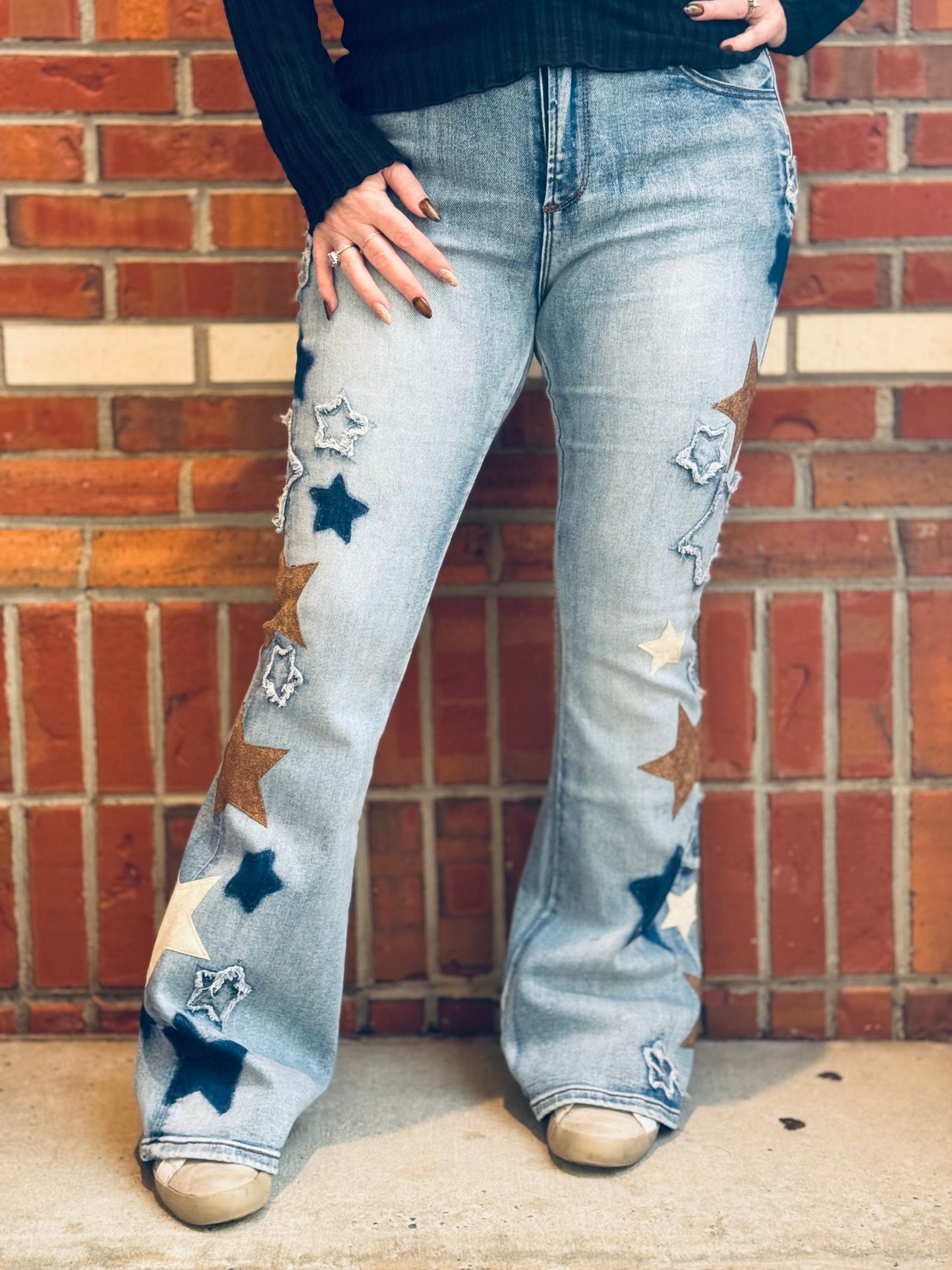 Starlight Strut Flare Jeans