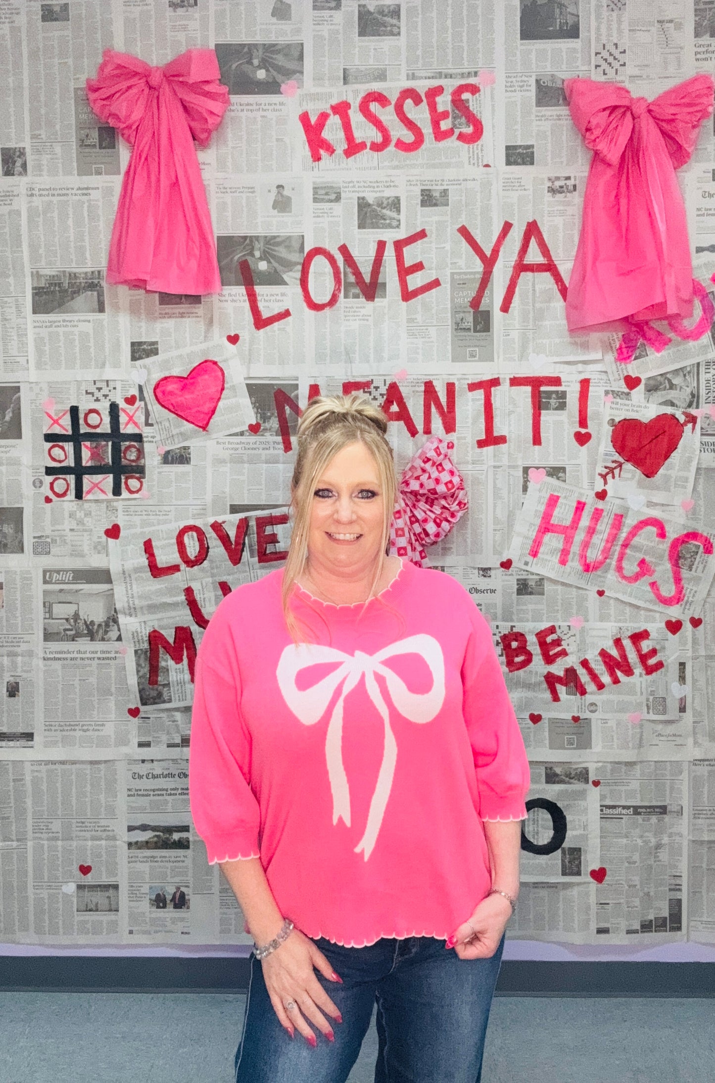 Pretty In Bows Sweater