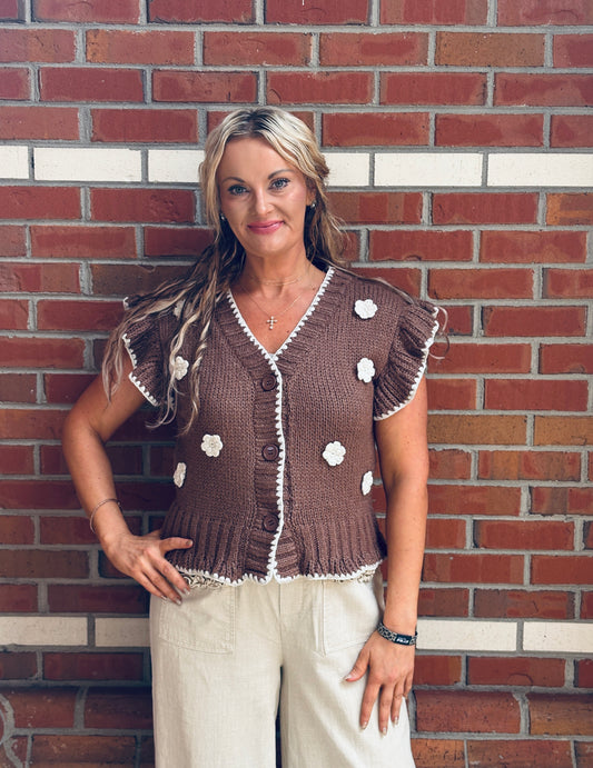 Cocoa Blossom Sweater