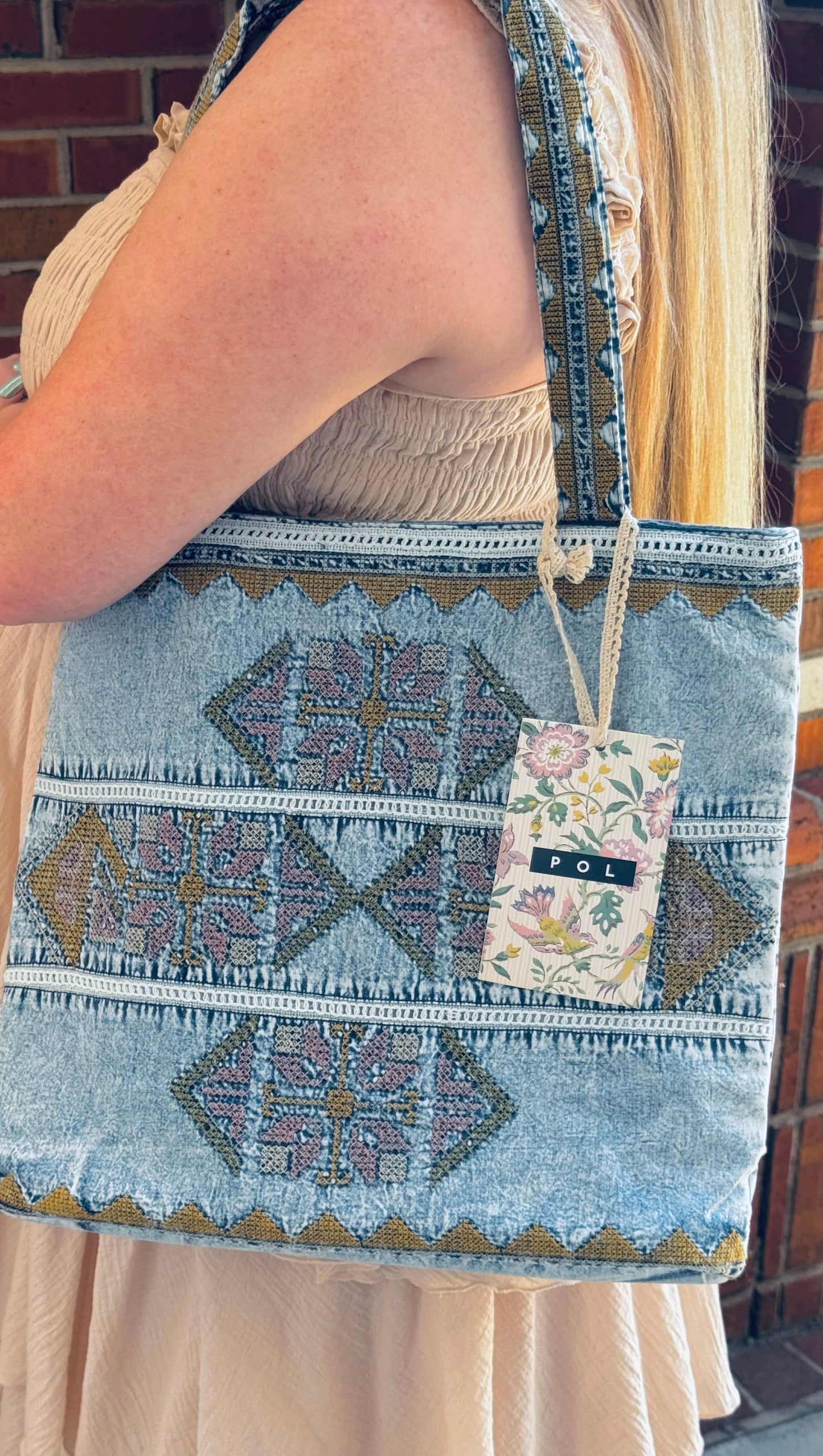 Blue Jean Babe Handbag