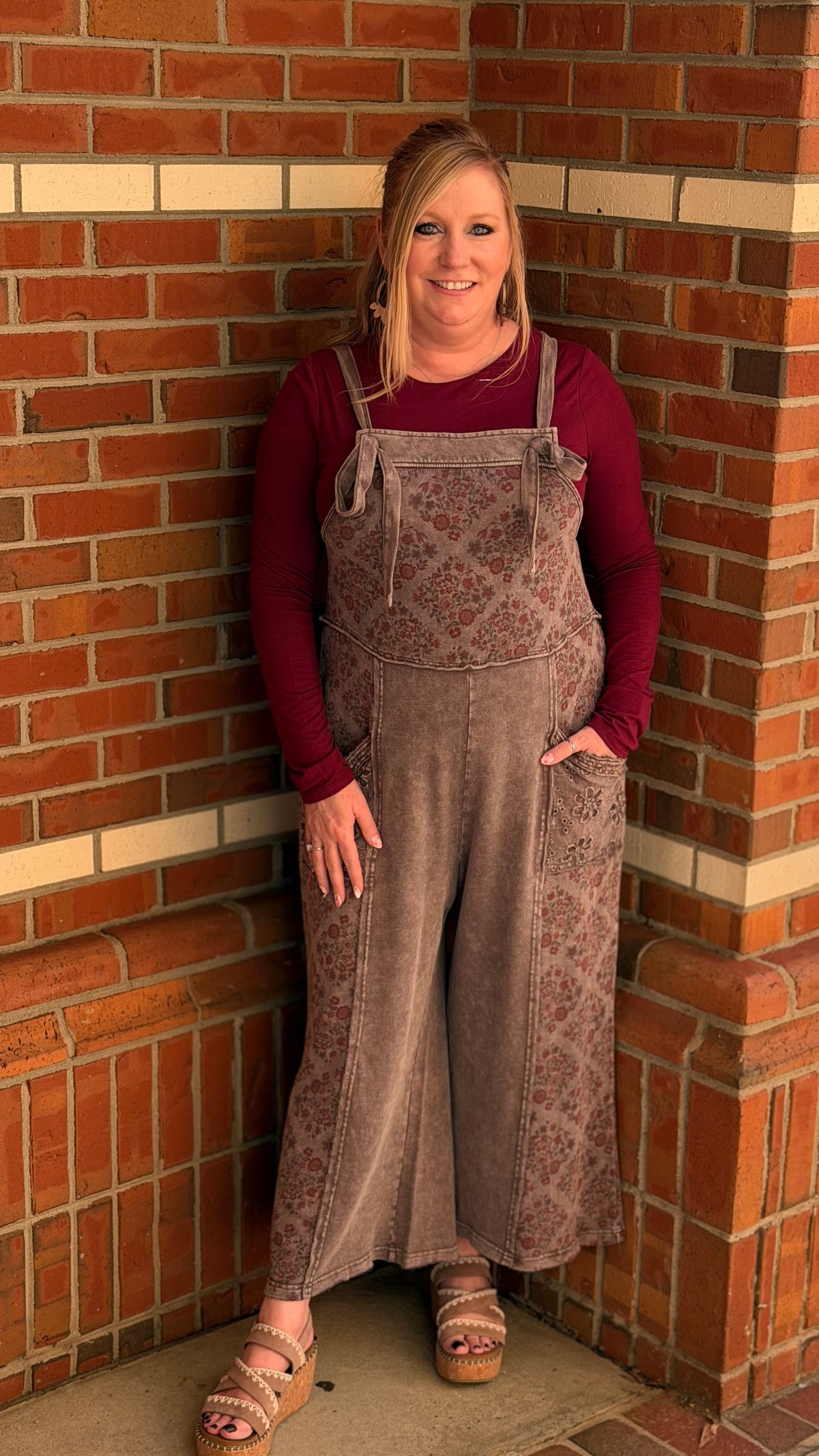 Patchwork Pretty Overalls
