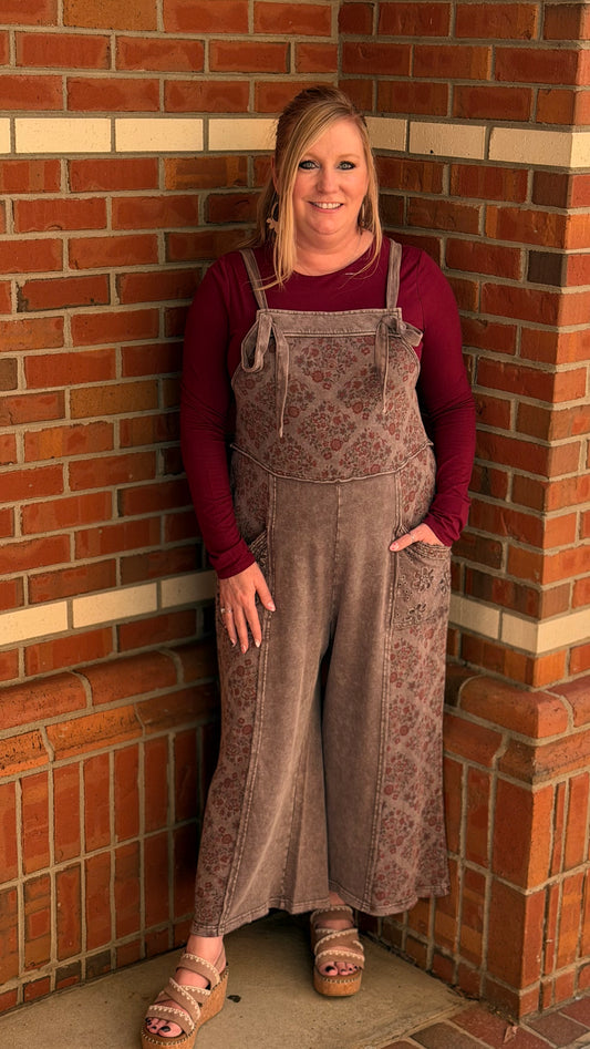 Patchwork Pretty Overalls