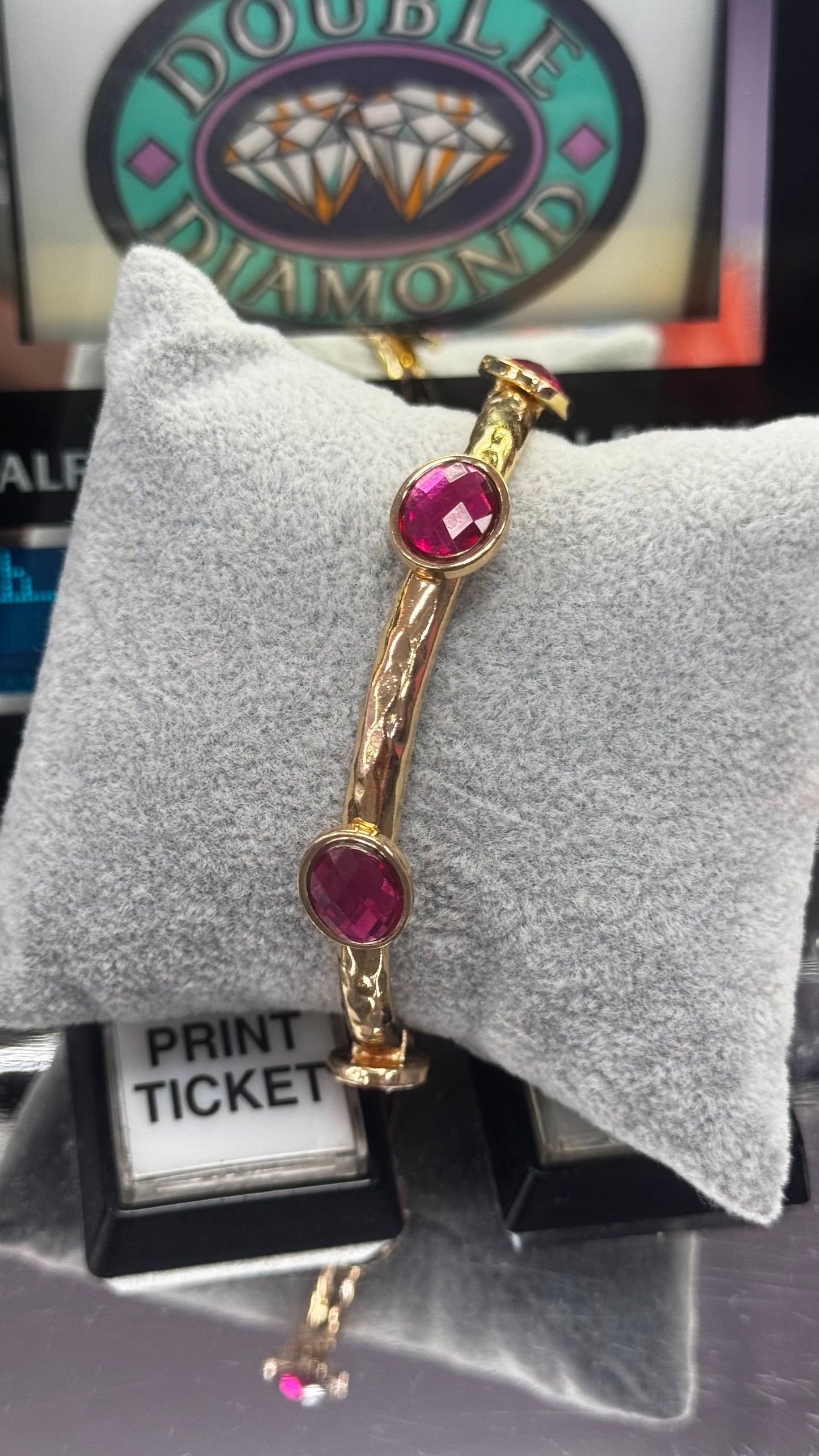 Golden Glow Stretch Bracelet